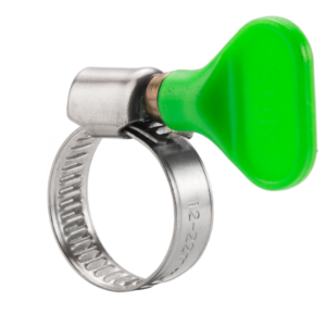 Hose Clamp with Handle, Germany Type, 9mm, W2